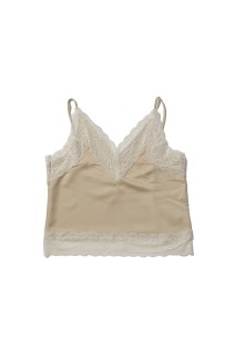 Satin Lace Camisole - CREAM (62610425)