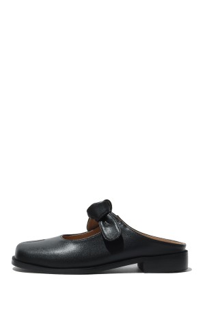 Bow-Knot Mule - Black (PAES_20257)