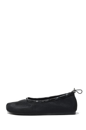 Mesh Air String Flat - Black (PAES_20256)