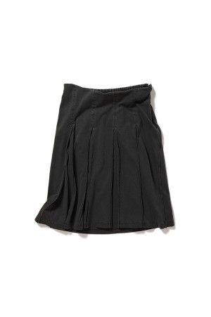 Pleated Jersey Skirt - GRAY (0126010802)