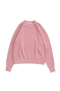 GARMENT DYED SWEATSHIRT - 12 PINK (26SMSCU05)