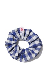 GINGHAM CHECK SCRUNCHIE - 83 BLUE (26SMSIT01)