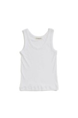 SHEER RIB TANK TOP - 01 WHITE (26SMSCU06)
