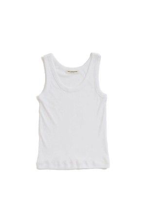 SHEER RIB TANK TOP - 01 WHITE (26SMSCU06)