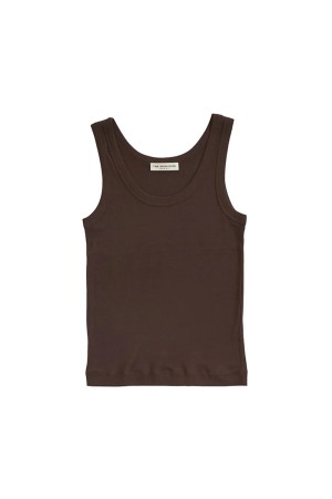 SHEER RIB TANK TOP - 48 BROWN (26SMSCU06)