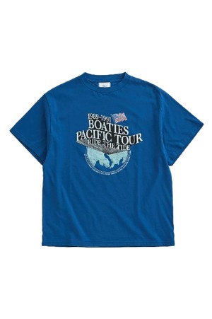 BOATIES TOUR TEE - 83 BLUE (26MMSCU08)
