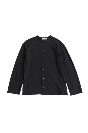 HIGH TWIST COTTON CARDIGAN - 07 BLACK (20SMSCU53)