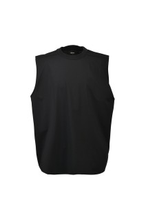 NEW RICH SILKY NO SLEEVE - BLACK (BR26SS-C5008)