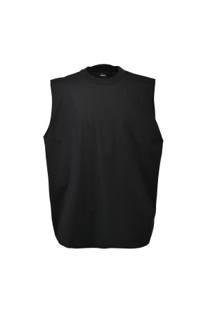 NEW RICH SILKY NO SLEEVE - BLACK (BR26SS-C5008)