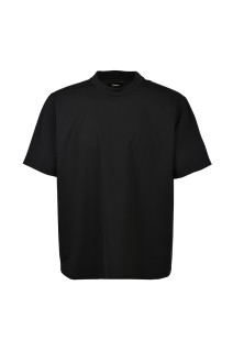 NEW RICH SILKY SLIM TEE - BLACK (BR26SS-C5009)