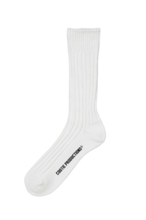 Lowgauge Middle Socks - White (CTE-26S534)