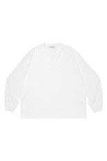 Spanish Pima Boxy L/S Tee - White (CTE-26S311)