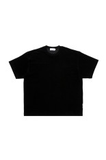 Velour S/S Tee - Black (CTE-26S317)