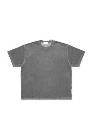 Velour S/S Tee - Gray (CTE-26S317)