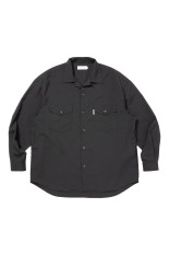 T/W L/S Scout Shirt - Black (CTE-26S401-PLAIN)
