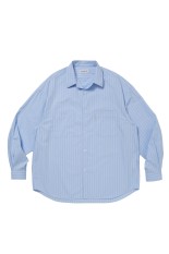 Stripe Broad L/S Shirt - Saxe (CTE-26S405)