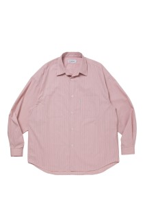 Stripe Broad L/S Shirt - Pink (CTE-26S405)