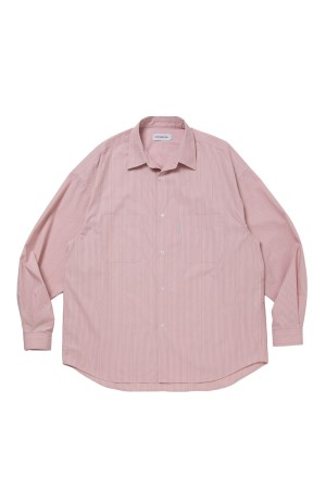 Stripe Broad L/S Shirt - Pink (CTE-26S405)