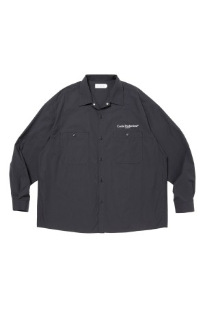 Broad L/S Work Shirt - Black (CTE-26S407)