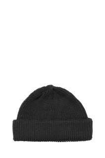 Linen Watch Cap - Black (CTE-26S502)