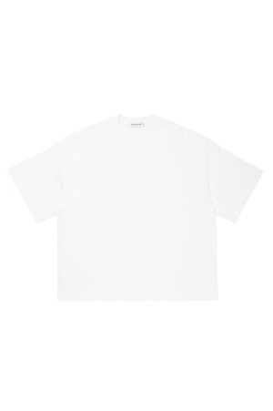 Spanish Pima Boxy S/S Tee - White (CTE-26S312)
