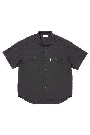 T/W S/S Scout Shirt - Black (CTE-26S402-PLAIN)