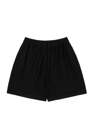 Frost Weave Track Shorts - Black (CTE-26S127)
