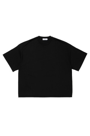Spanish Pima Boxy S/S Tee - Black (CTE-26S312)