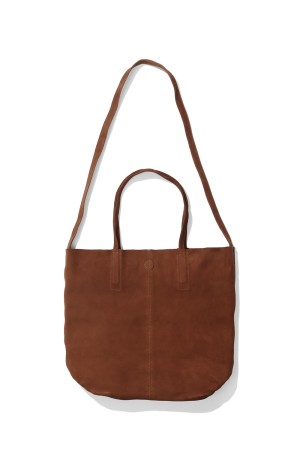 3WAY MIDIUM TOTE (OIL SUEDE) - BROWN (MS/ML-1)