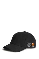 DOUBLE FOX HEAD CAP - ANTHRAC (OM611CFWW0096)