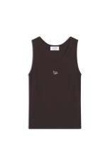 BABY FOX RIBBED TANK TOP - GANACHE (MW00121KA0033)