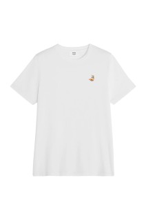 DREAMING FOX REGULAR TEE- SHIRT - WHITE (QW00109KJ7026)
