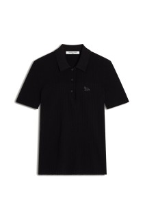 BABY FOX PLEAT RIB POLO - BLACK (QW00202KT1193)