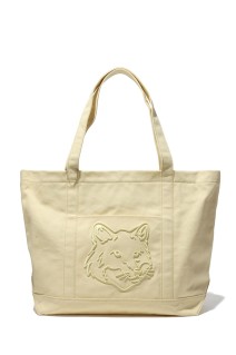 FOX HEAD LARGE TOTE - STRAW (LW05104WW0107)