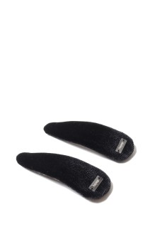 Velour Hair Clip /BLACK(hp1924)