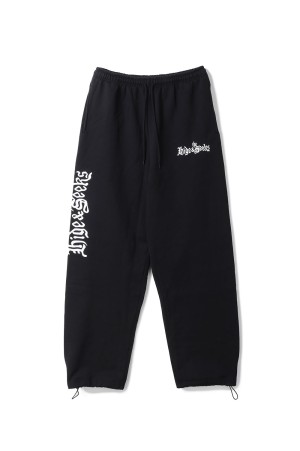 The H&amp;S Hooded Sweat Pants / Black (H30th-010326)