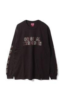 Original H&S Hooded LS Tee / Brown (H30th-010426)