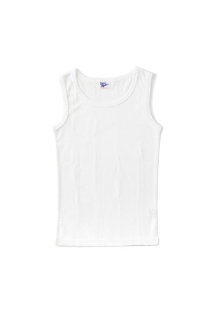 Panel ribbed tanktop - WHITE (808C)