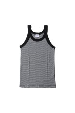 Panel ribbed Athletic tank - BLK-W3 (831C)
