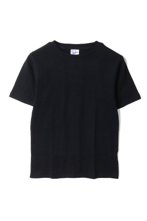 Panel ribbed C/N tee - BLACK (863C)