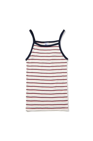 Panel ribbed camisole - WHT-NR (828C)