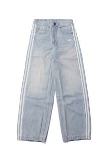 VINTAGE DAD JEANS - LIGHT BLUE DENIM DIRTY WASH (KW2093)
