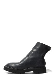 BACK ZIP BOOT, FULL GRAIN - BLKT (796V)
