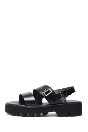 SS BELT SANDALS (TWEETY SOLE) - BLACK (FTC2512002)
