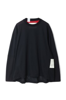 REVERSIBLE LONG SLEEVE T-SHIRT - BLACK (9261-CS02-011)