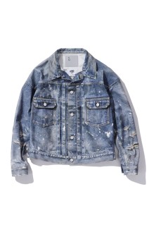 【 x New Manual 】 / Denim Jacket - INDIGO (WQ-J922-100)