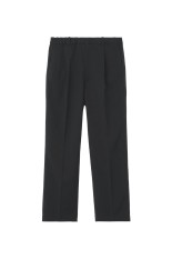 One Tuck Straight Pants - BLACK (GL75180)