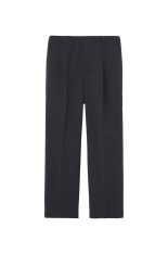 One Tuck Straight Pants - EBONY GRAY (GL75180)
