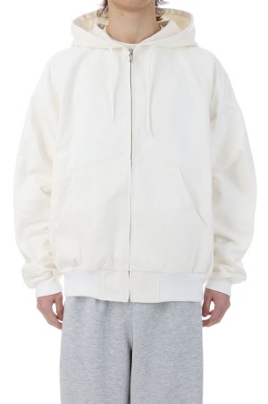 DUCK HOODY JACKET - White (SFCSS26J02)
