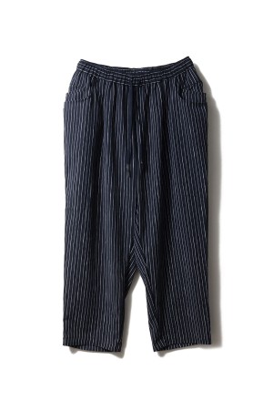 STRIPE SUPER WIDE PANTS - Navy (SFCSS26P03ST)
